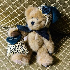 Rare w Tags Boyds Bear DIVA Plush HEAD BEAN Collection 903177 NEW